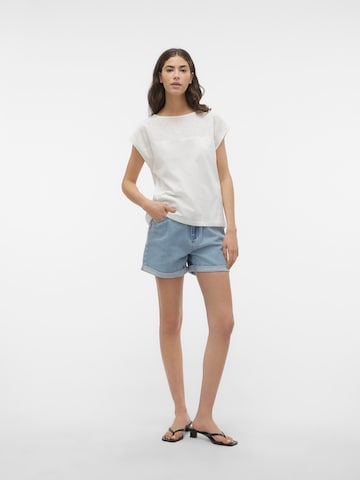VERO MODA Póló 'KAYA' - fehér