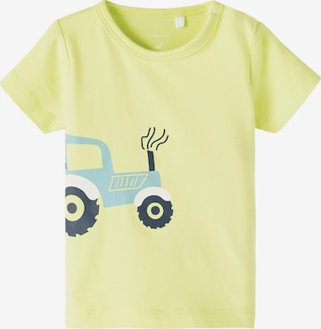 NAME IT Shirt 'HEROLD' in Yellow: front