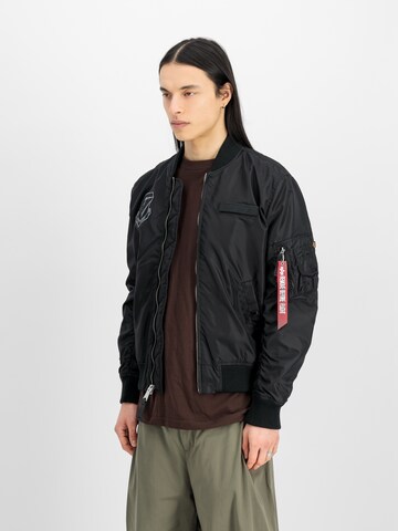 Veste mi-saison 'Flying Tigers' ALPHA INDUSTRIES en noir : devant