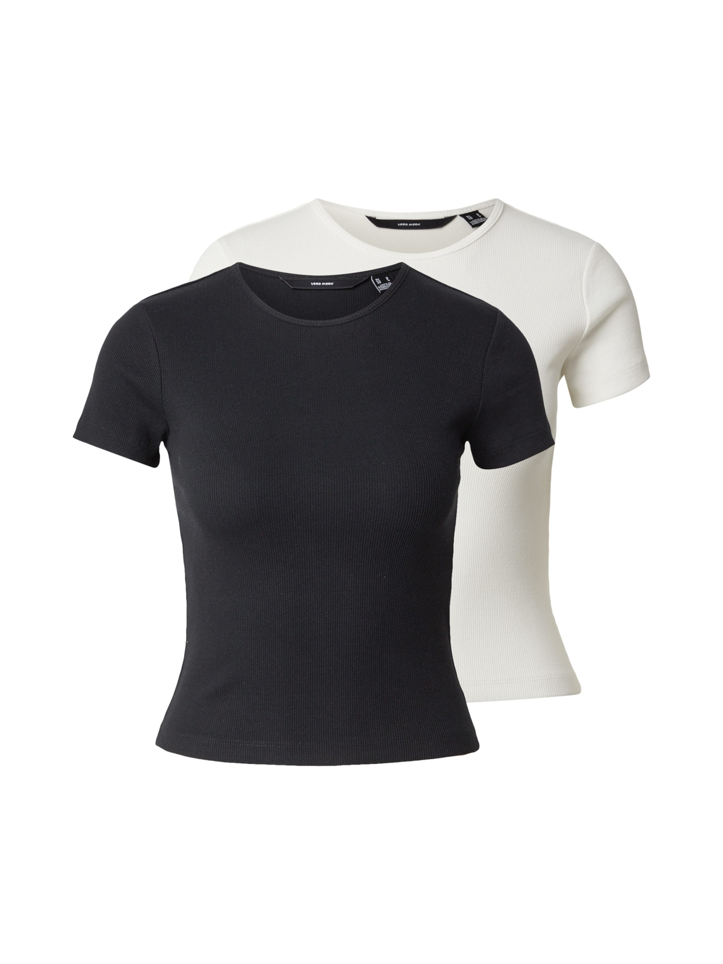 Maglietta 'VMCHLOE' di VERO MODA in nero: frontale