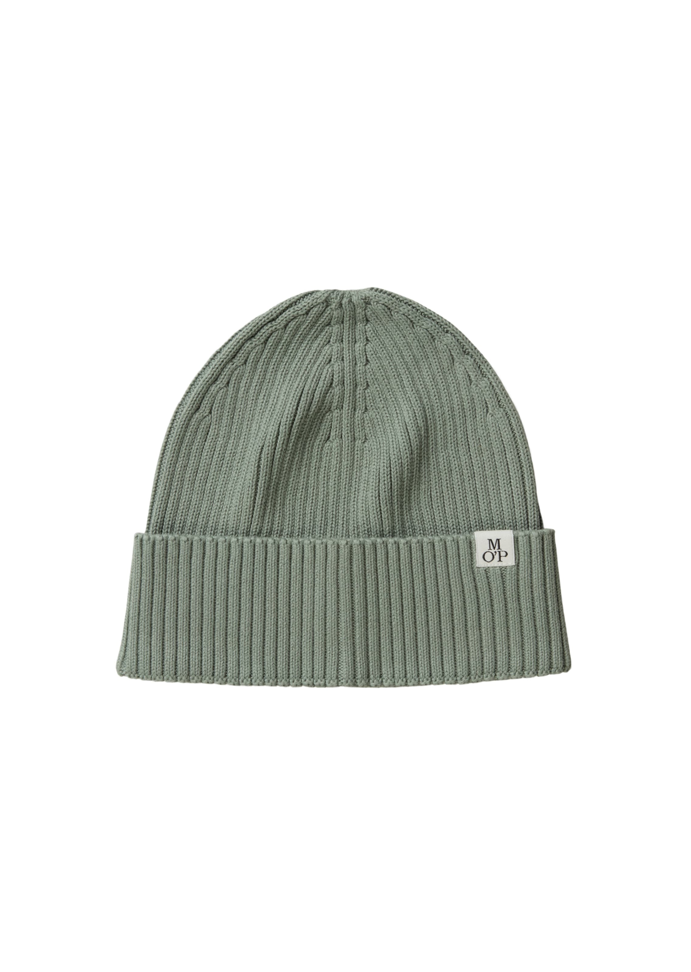 Marc O'Polo Beanie in Green: front
