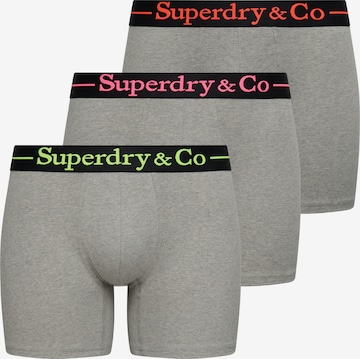 Superdry & Co Boxer shorts in Grey: front