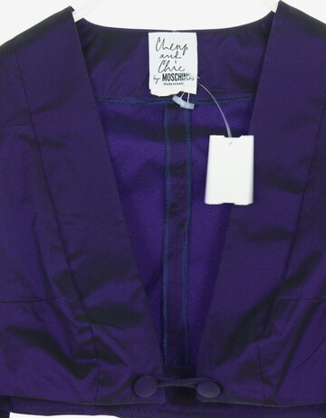 MOSCHINO Blazer in XS in Purple