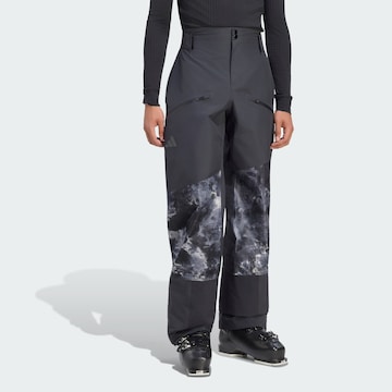 Slimfit Pantaloni per outdoor 'Xperior' di ADIDAS TERREX in nero: frontale