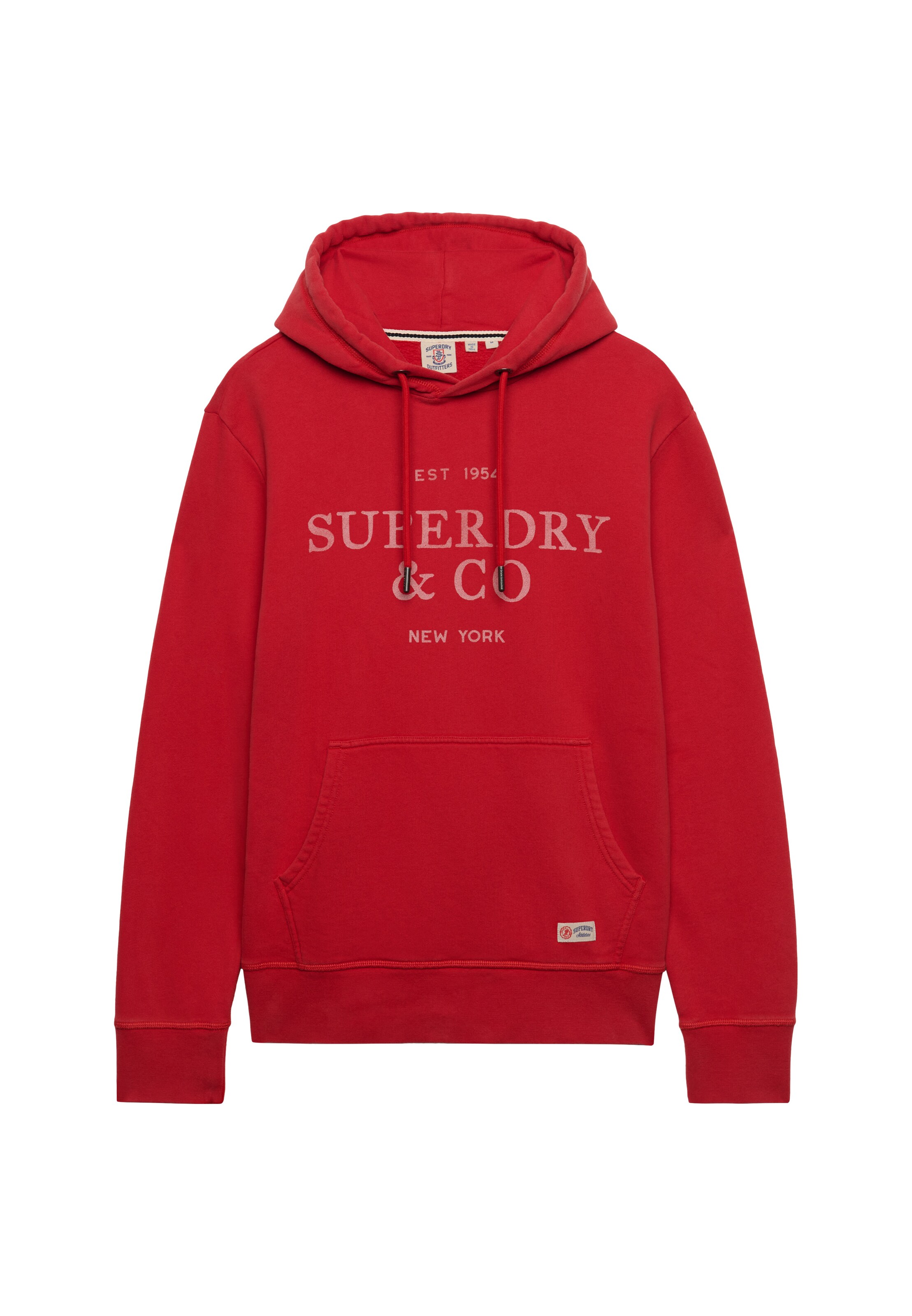 Superdry & Co Sweatshirt '1954 Company' in Rood: voorkant