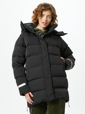 HELLY HANSEN Zimní bunda 'Aspire' – černá: přední strana