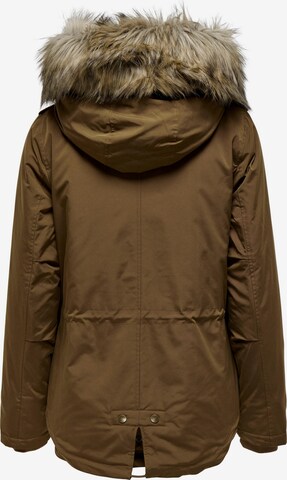 Parka d’hiver 'ESTHER' ONLY en marron