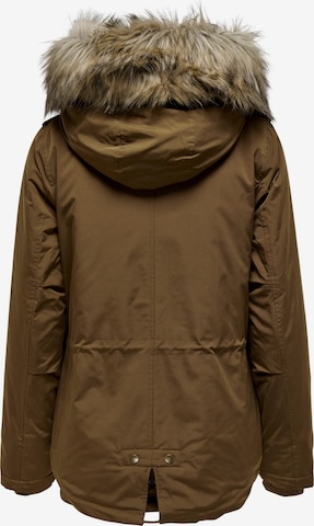 Parka d’hiver 'ESTHER' ONLY en marron