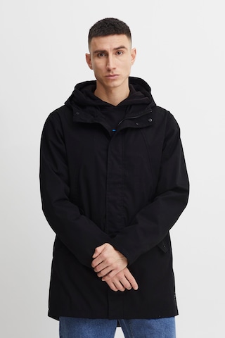 !Solid Between-Season Jacket in Black: front