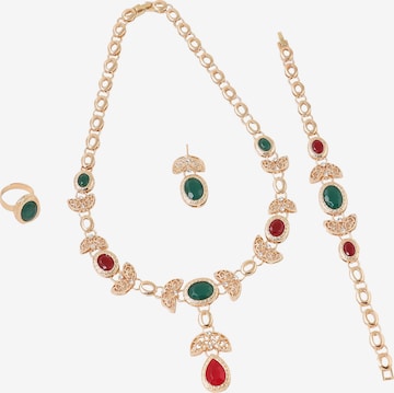 Parure de bijoux ' Aarju ' SOHI en or : devant