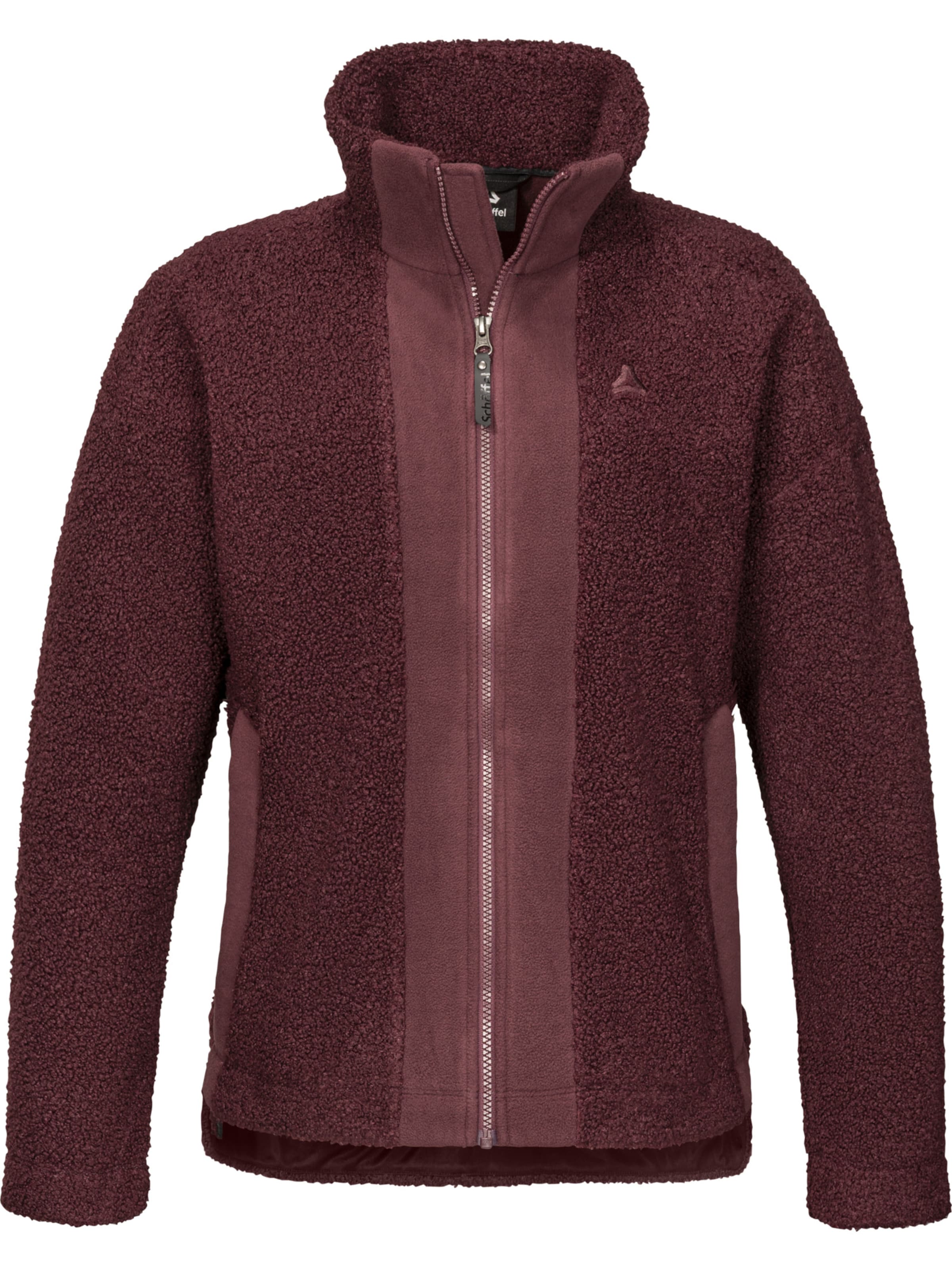 Veste en polaire fonctionnelle Schöffel en violet : devant