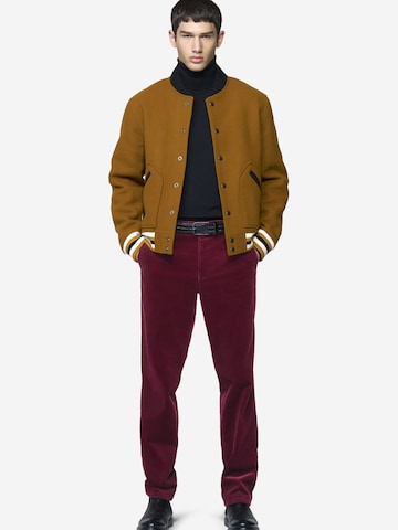 Regular Pantalon chino 'Roma 2-8621' MEYER en rouge