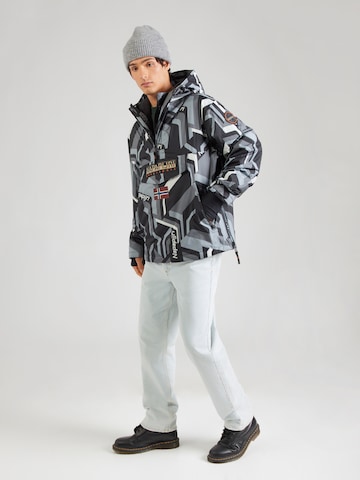 NAPAPIJRI Weatherproof jacket 'RF NEXT' in Grey