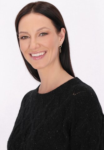 Usha Pullover in Schwarz
