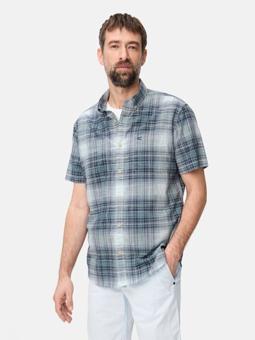 CAMEL ACTIVE Regular fit Button Up Shirt in Blue: front