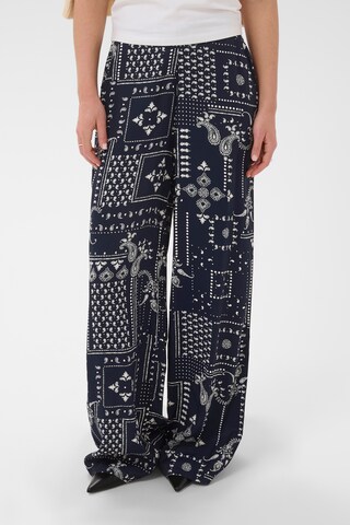 SAINT TROPEZ - Loosefit Pantalón 'StephanieSZ' en azul: frente
