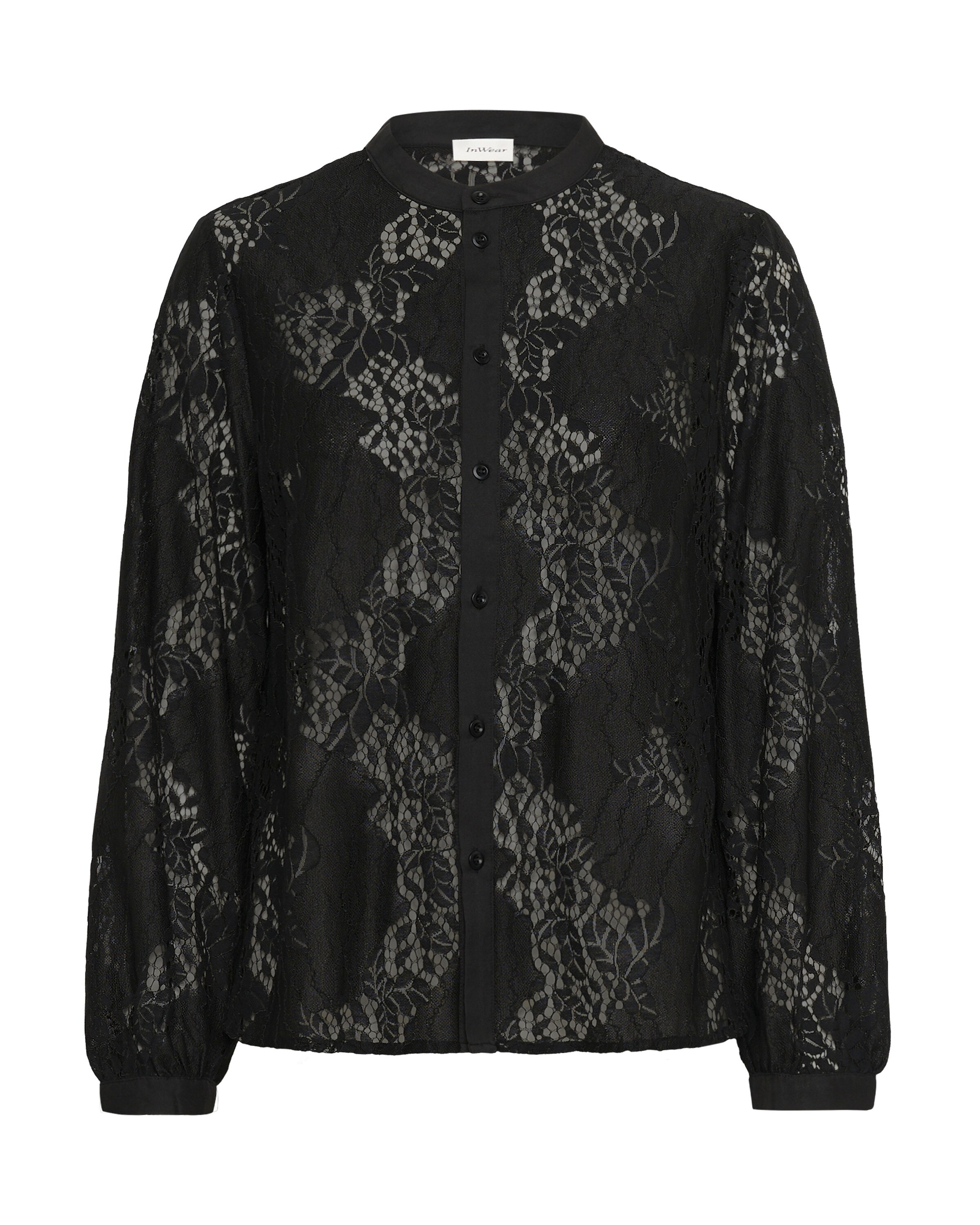 InWear Blouse 'IdaleeI' in Zwart: voorkant
