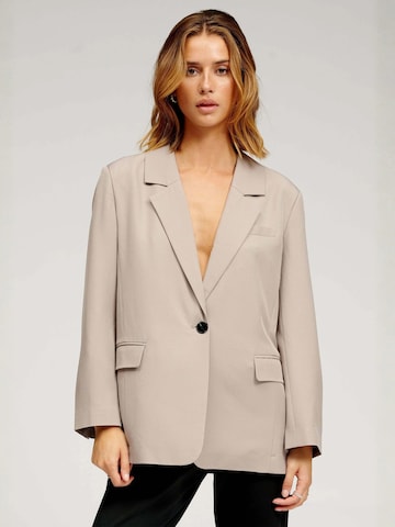 Sacou ' Oversized ' de la TEESHOPPEN pe gri: față