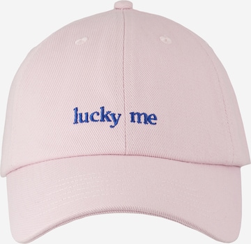 ABOUT YOU x Laura Giurcanu Cap 'Katrin' in Pink