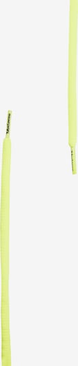 TUBELACES Accessoires pour chaussures 'Pad' en jaune fluo, Vue avec produit