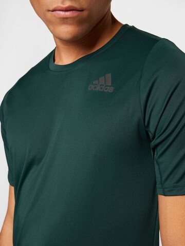 ADIDAS SPORTSWEAR Performance shirt 'Run Icons ' in Green