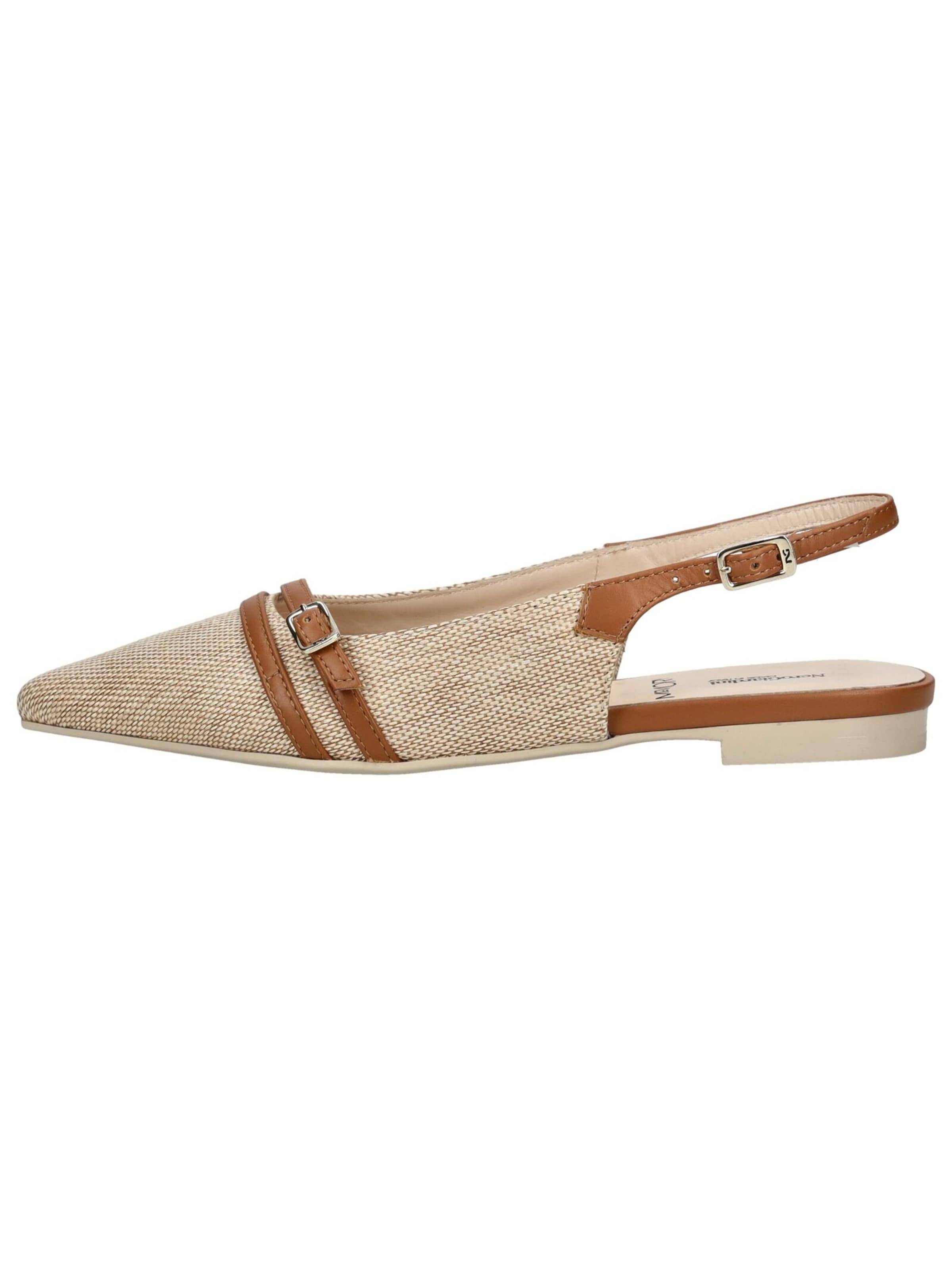 Ballerina con cinturino di Nero Giardini in marrone