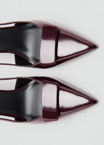 MANGO Pumps 'Day' in Red