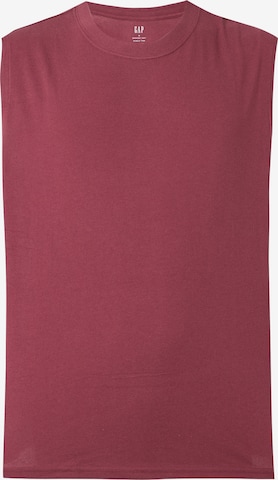 GAP Shirt 'V-EVERYDAY SOFT MUSCLE' in Rood: voorkant