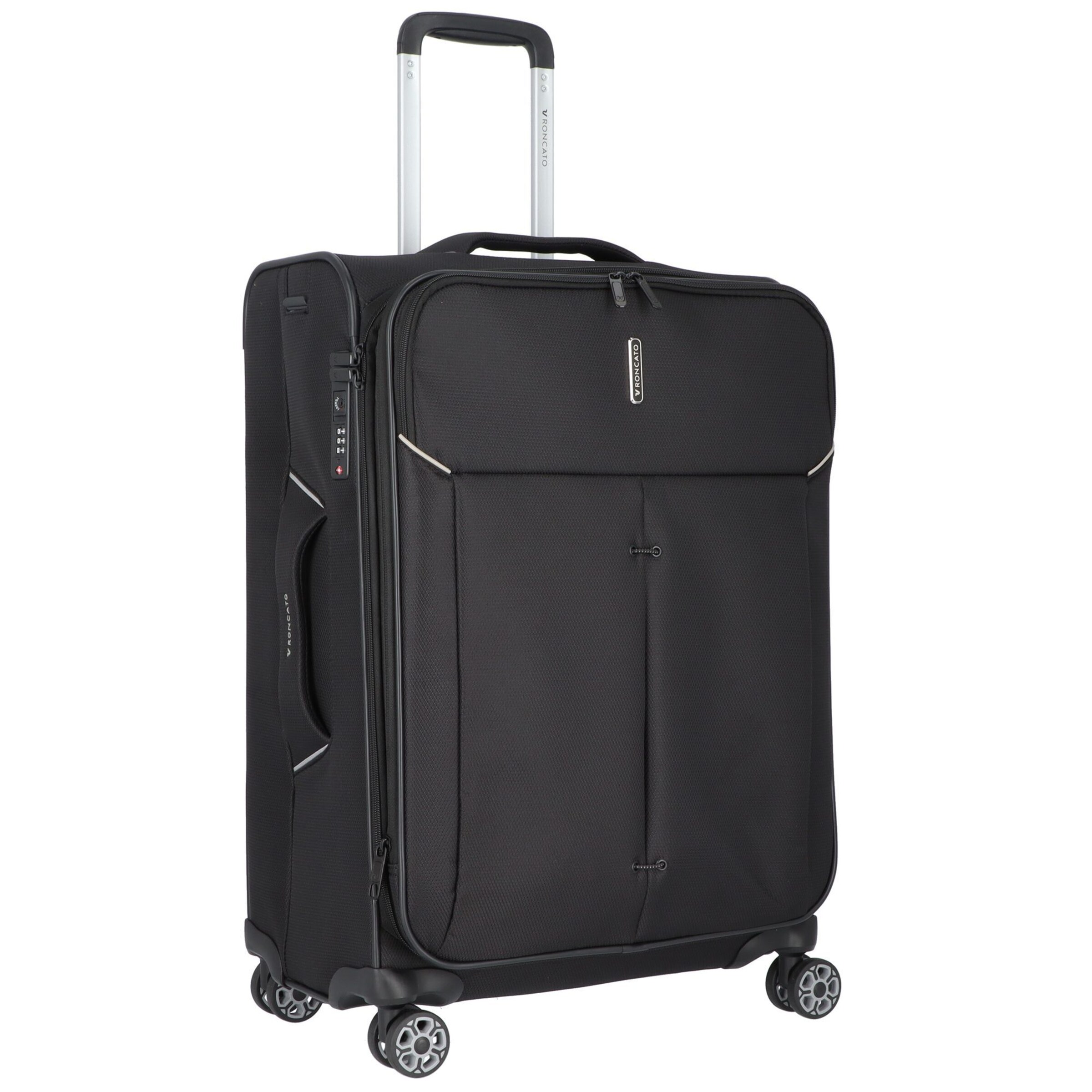 Roncato Suitcase Set 'Ironik 2.0' in Black
