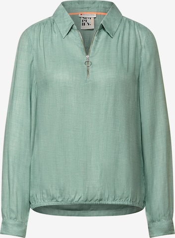 STREET ONE Blouse in Green: front