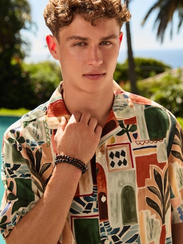 Next Regular fit Button Up Shirt in Green