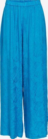 OBJECT Wide leg Broek 'Li Aya' in Blauw: voorkant