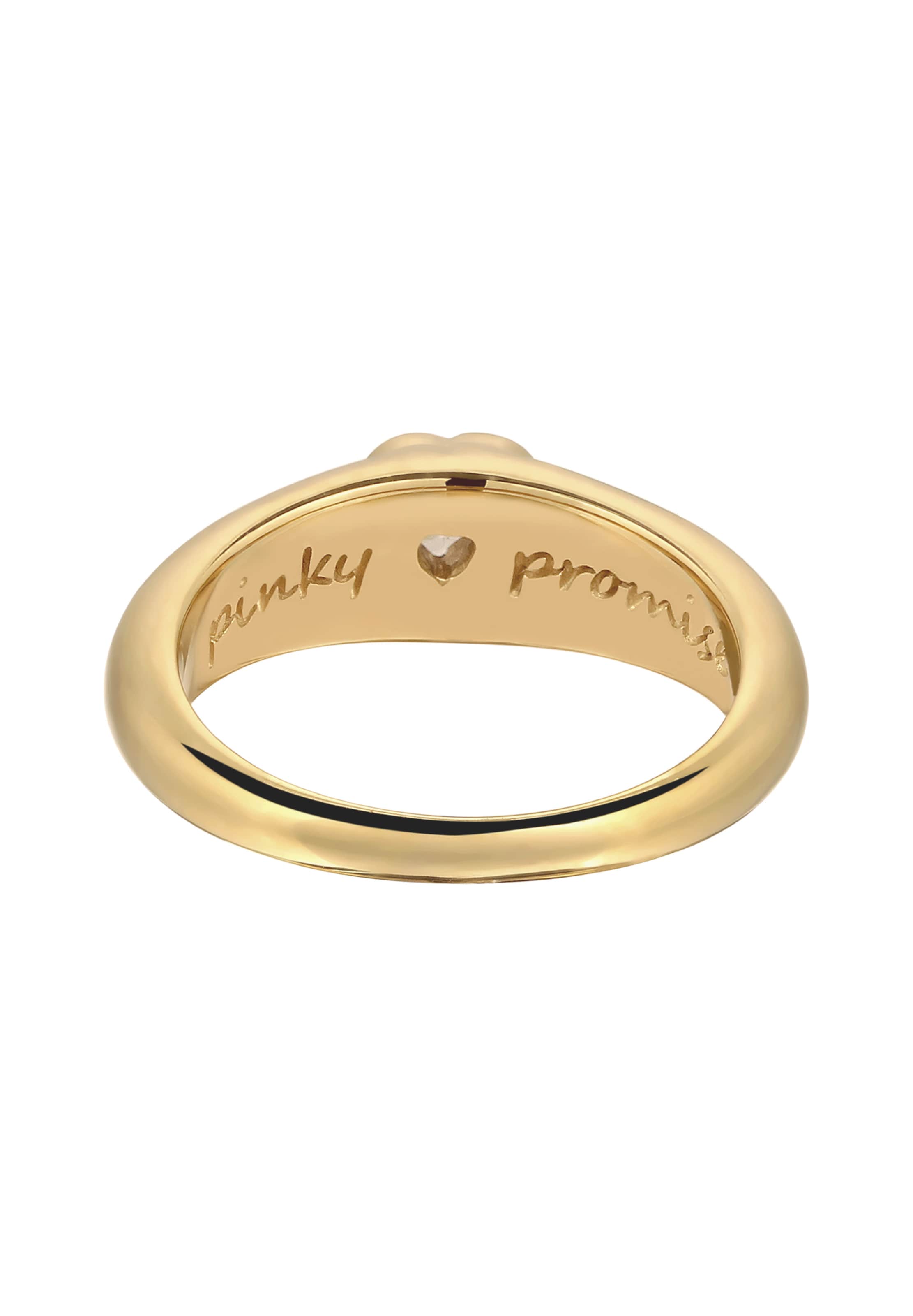 ELLI Ring 'Herz' in Gold