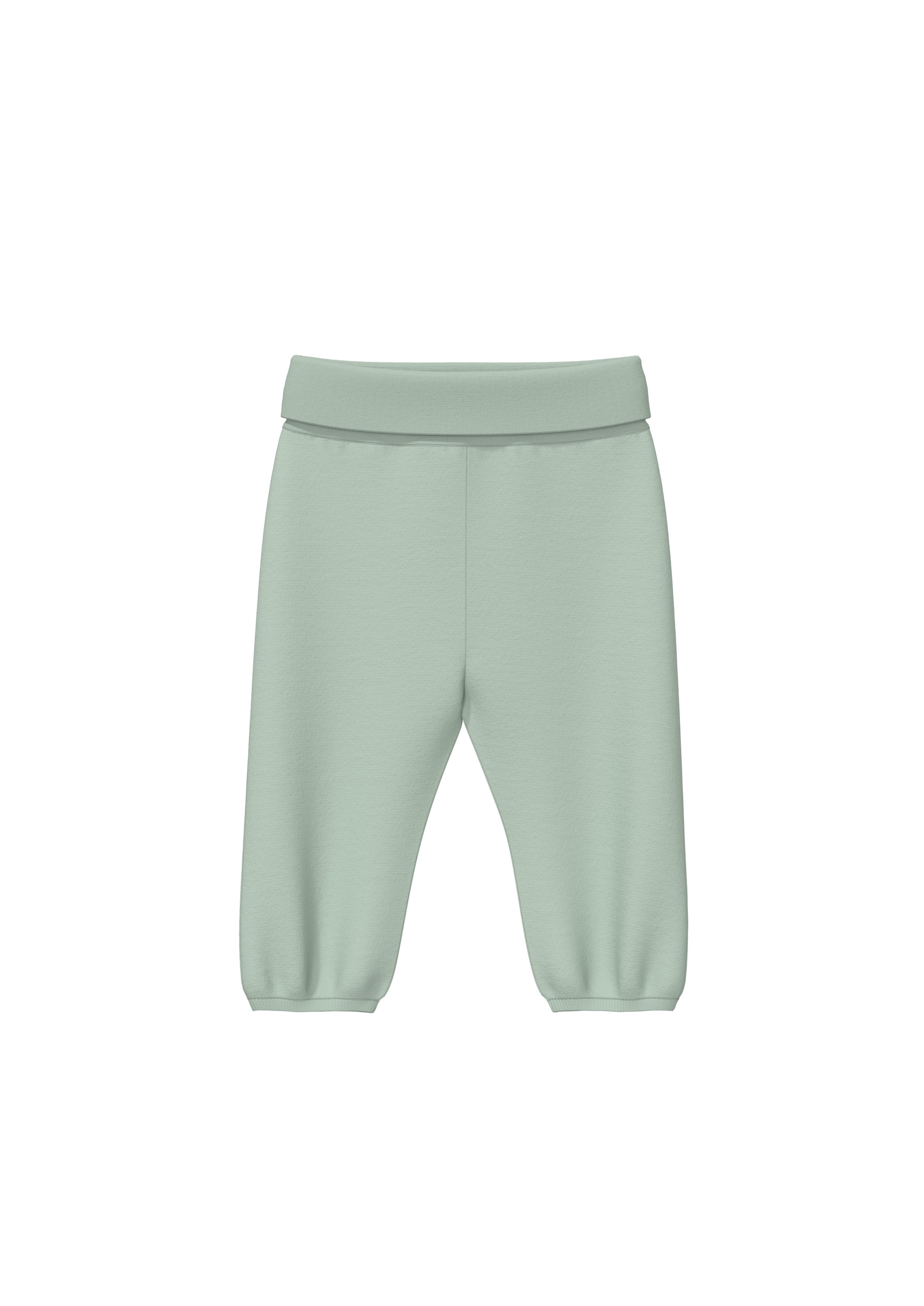 s.Oliver Tapered Sportbroek in Groen: voorkant
