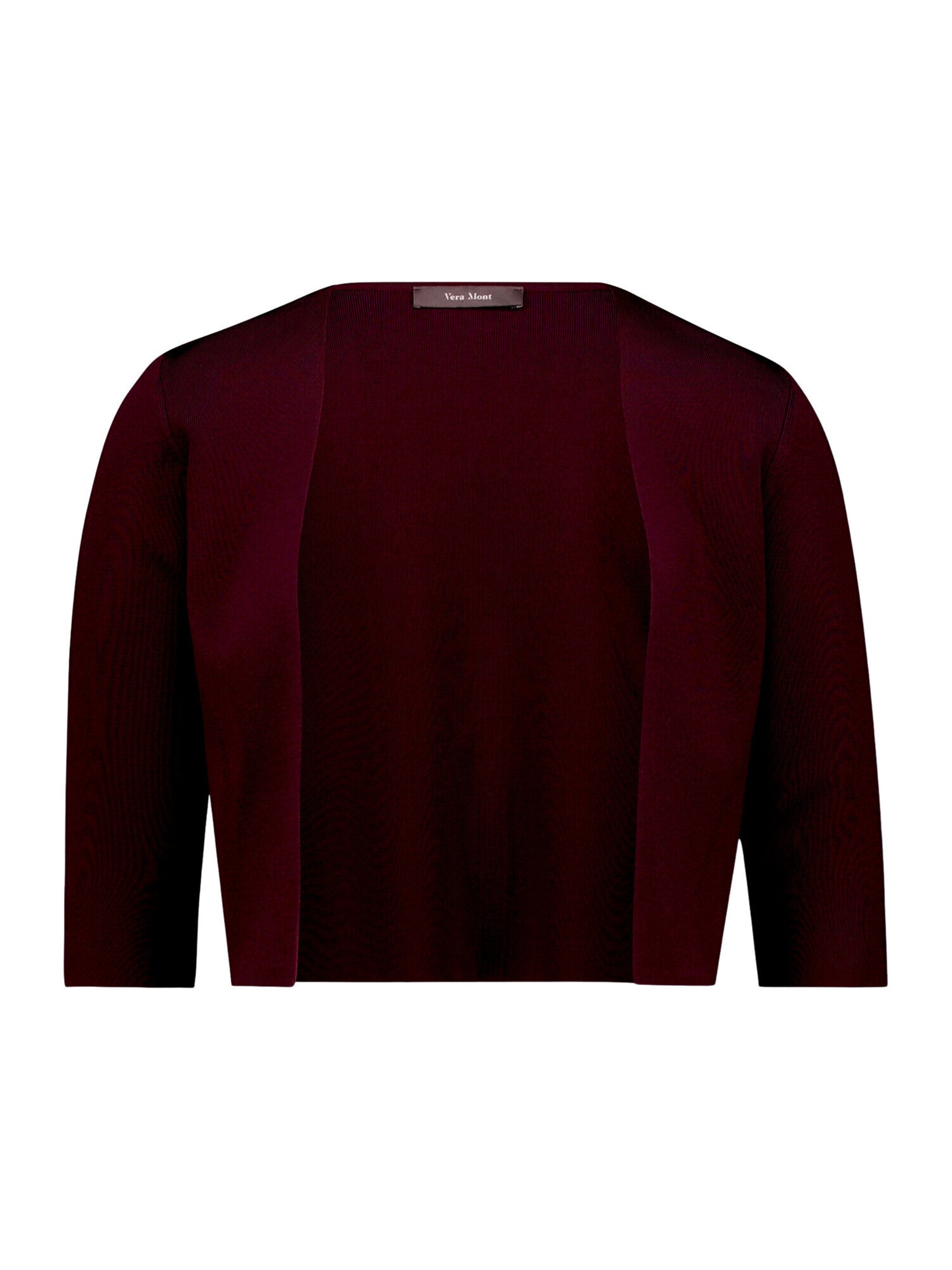 Cardigan Vera Mont en rouge : devant