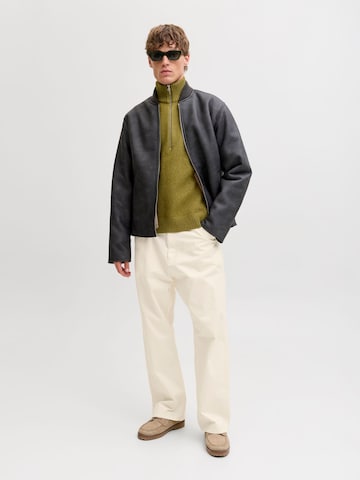 JACK & JONES Wide Leg Bukser 'JPSTAlex' i hvid