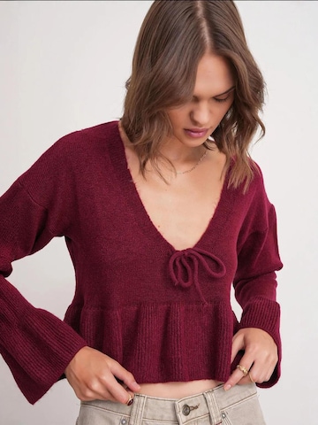 MixRay - Pullover em vermelho