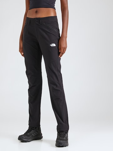 THE NORTH FACE Regular Outdoor Pants in Black: front