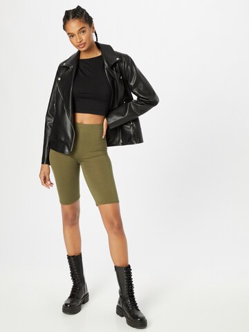 Femme Luxe - Skinny Leggings 'ROXANNE' em verde