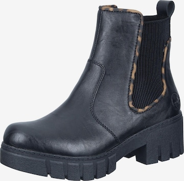 Rieker Stiefelette in Schwarz: Vorderseite