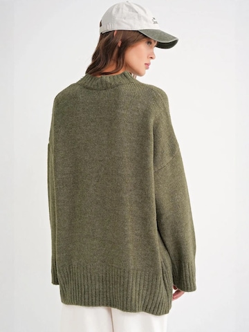 Pullover 'Pullover' di MixRay in verde