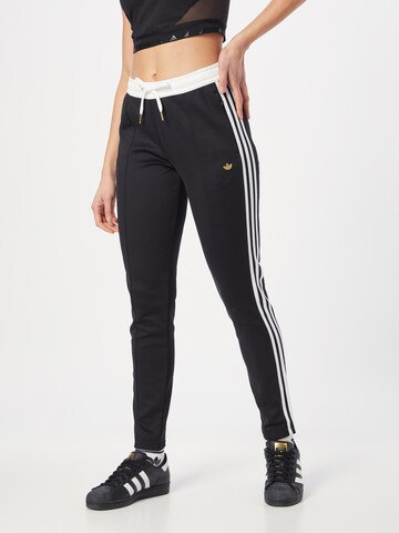 ADIDAS ORIGINALS Slimfit Hose 'Sst' in Schwarz: Vorderseite