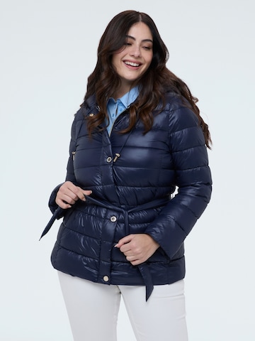 Fiorella Rubino - Chaqueta de invierno en azul: frente