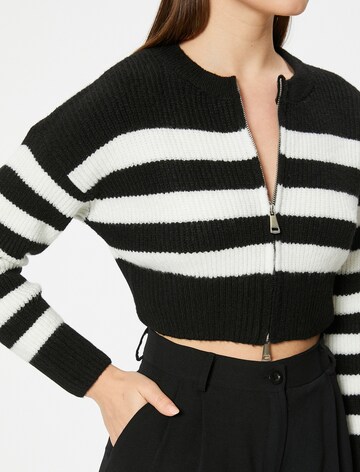 Koton Strickjacke in Schwarz