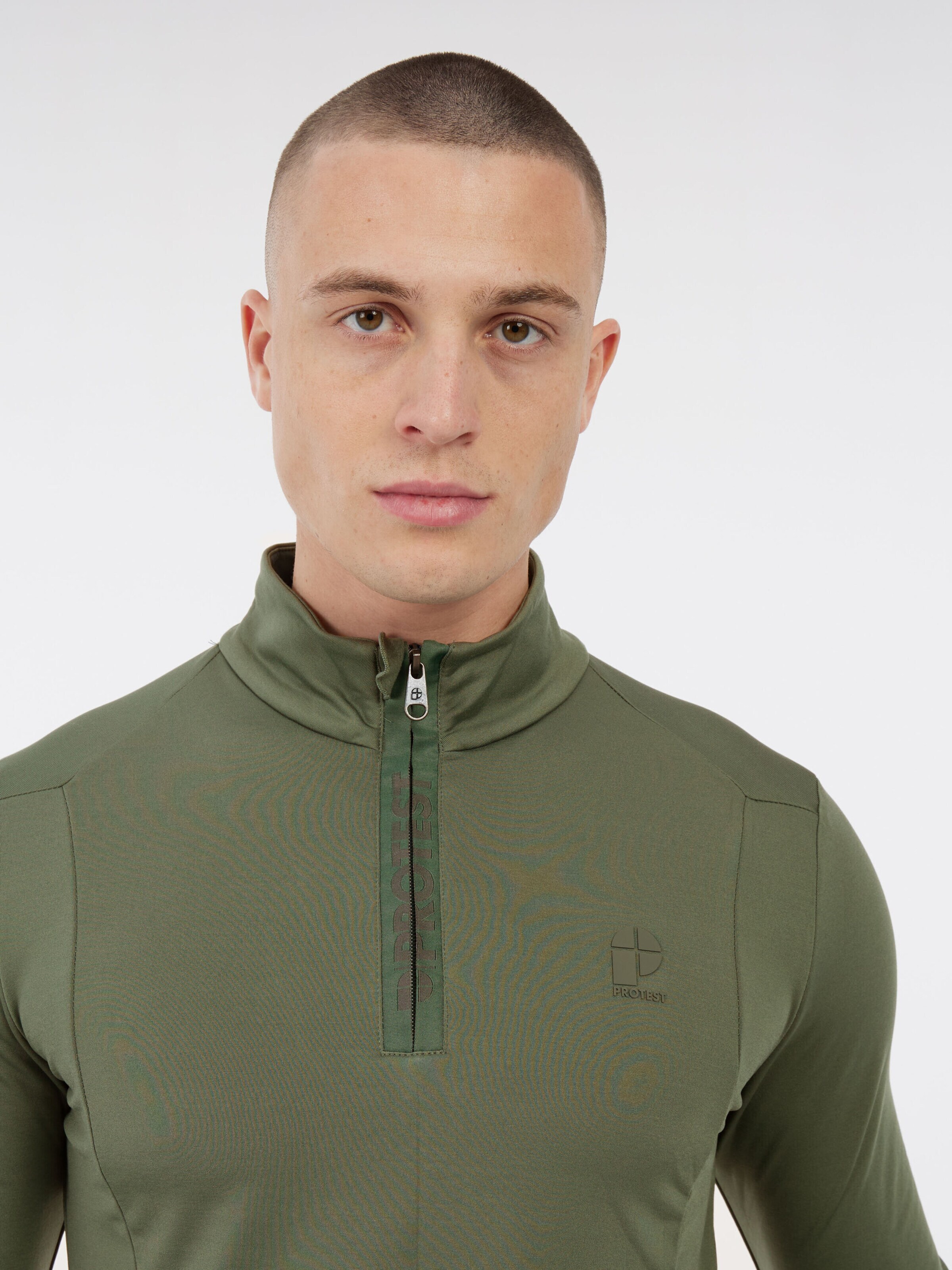 PROTEST Sports sweatshirt 'REWILL' in Green