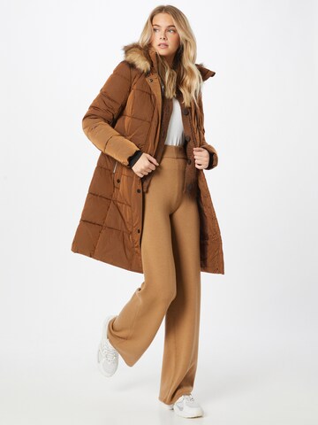 Fransa Winter Jacket 'Babac' in Brown