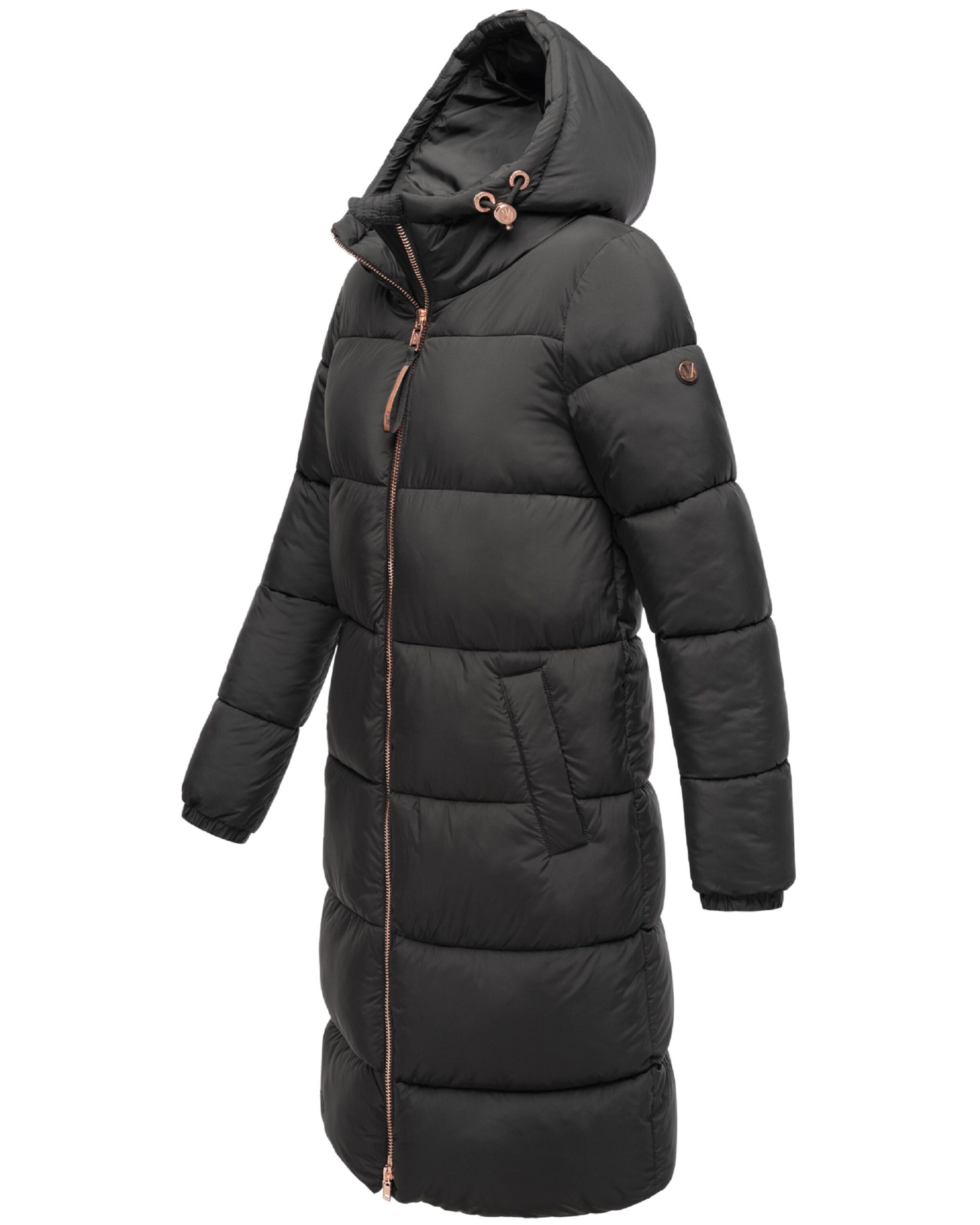 MARIKOO Winter coat in Black