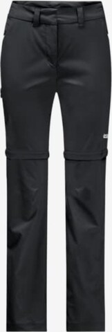 JACK WOLFSKIN Regular Broek in Zwart: voorkant