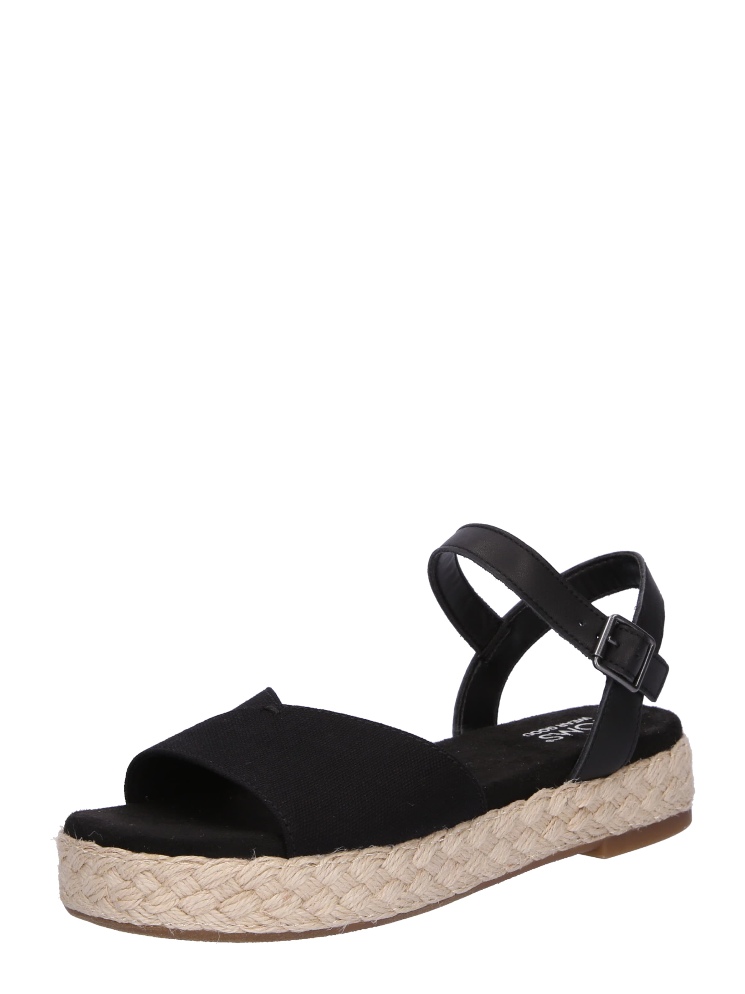 TOMS Sandály – černá: přední strana