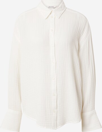 Monki Blouse in White: front